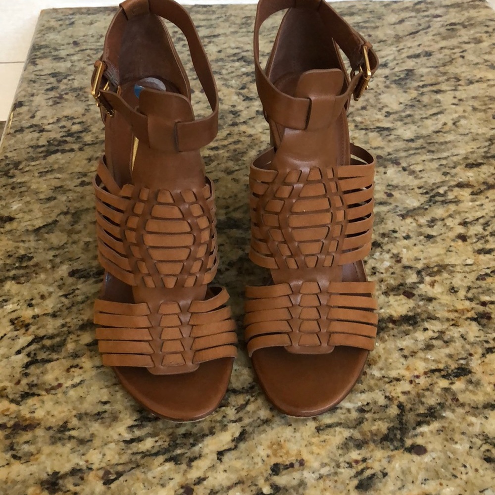 Ralph Lauren brown leather shoes
